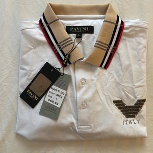 PAVINI Mens polo shirt Size L